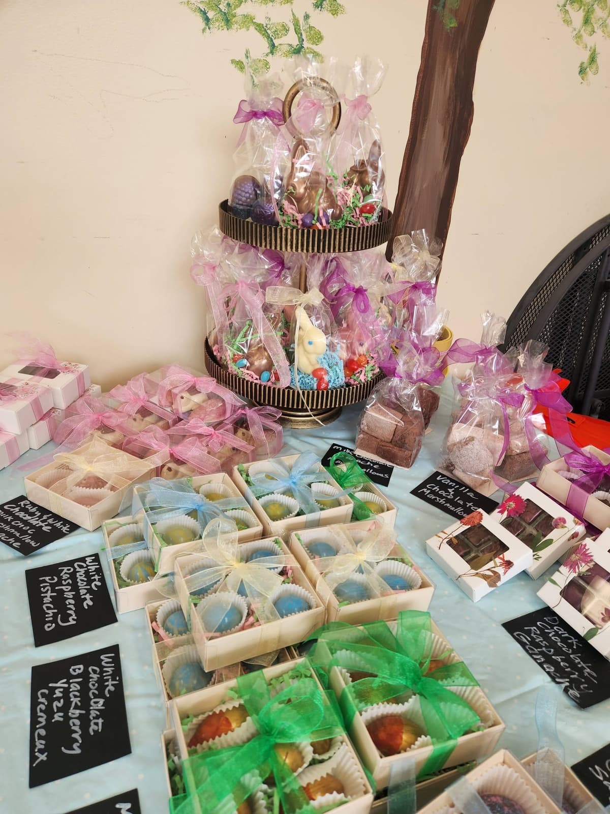 Springtime chocolates and Easter candy